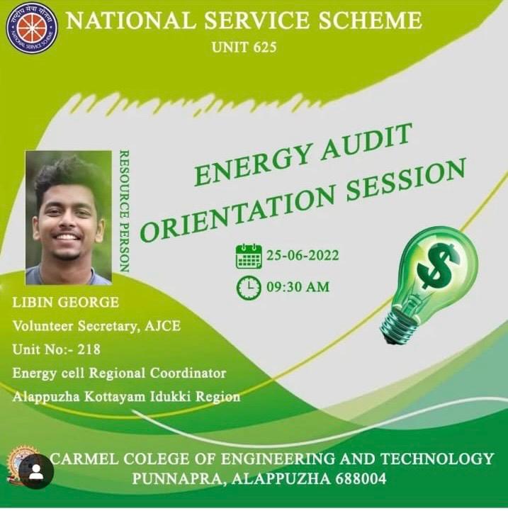 Energy Audit orientation session